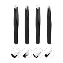 Stainless Steel Eyelash Tweezers